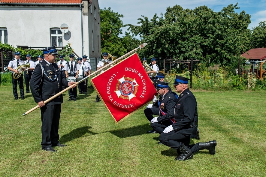 Elbląg, Jubileusz OSP w Łęczu,