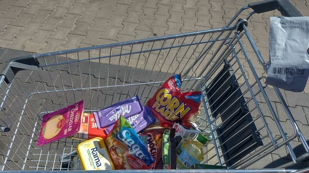 Elbląg, Ten sam sklep, takie same zakupy. Elbląg, Ten sam sklep, takie same zakupy.