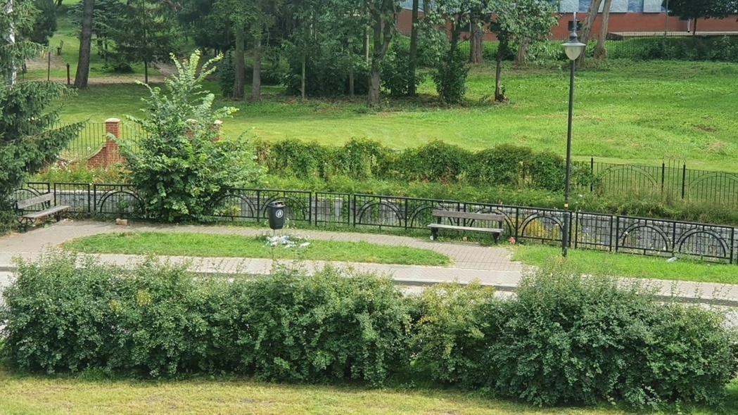 Elbląg, Libacje na skwerku po elbląsku Elbląg, Libacje na skwerku po elbląsku