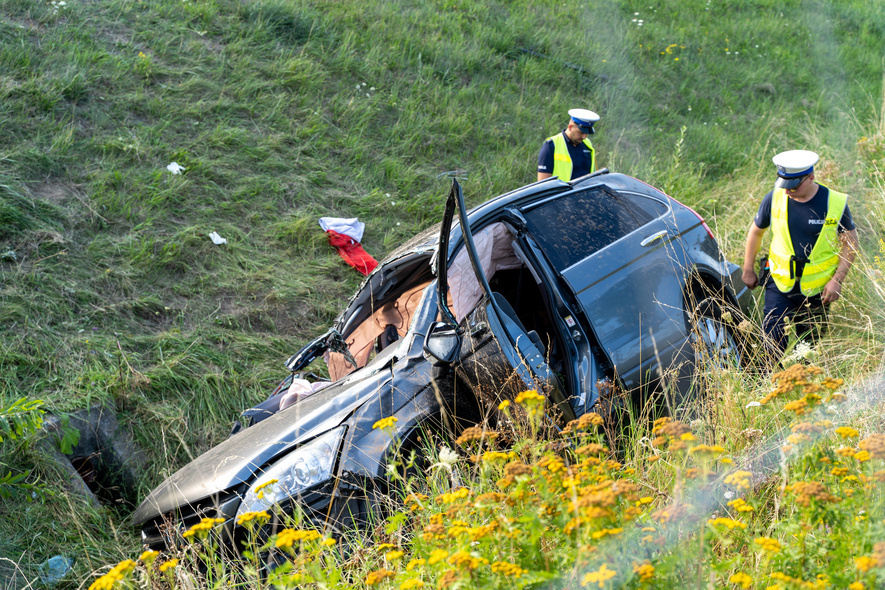Elbląg, Dachowanie na S7 Elbląg, Dachowanie na S7