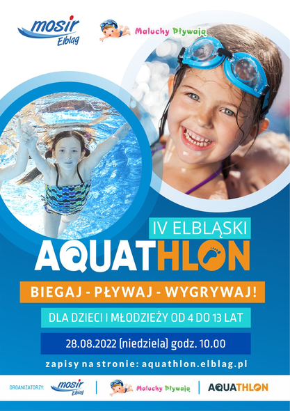 Elbląg, Aquathlon już w niedzielę Elbląg, Aquathlon już w niedzielę