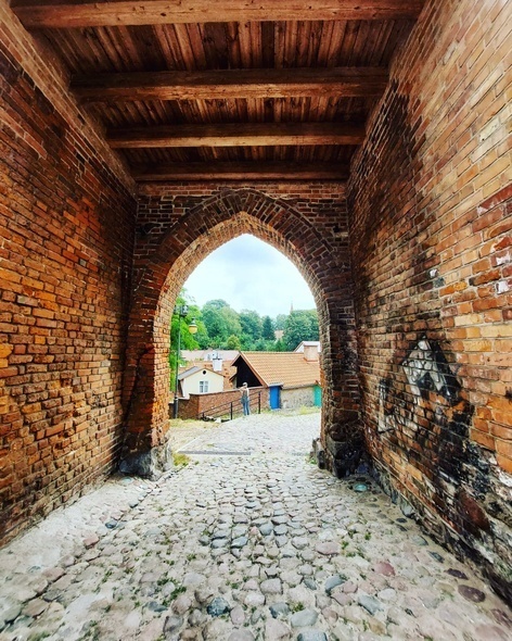 Elbląg, Brama Młyńska w Pasłęku, Elbląg, Brama Młyńska w Pasłęku,