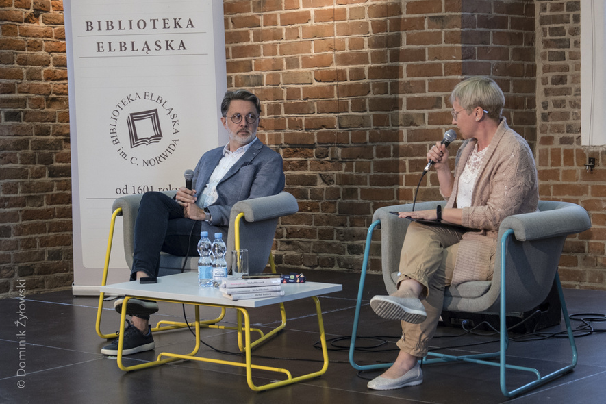 Elbląg, Prof. Michał Rusinek był gościem Biblioteki Elbląskiej Elbląg, Prof. Michał Rusinek był gościem Biblioteki Elbląskiej