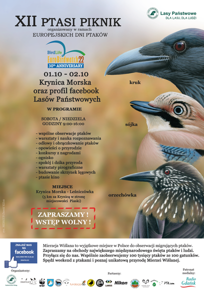 Elbląg, XII Ptasi Piknik w ramach Europejskich Dni Ptaków Elbląg, XII Ptasi Piknik w ramach Europejskich Dni Ptaków