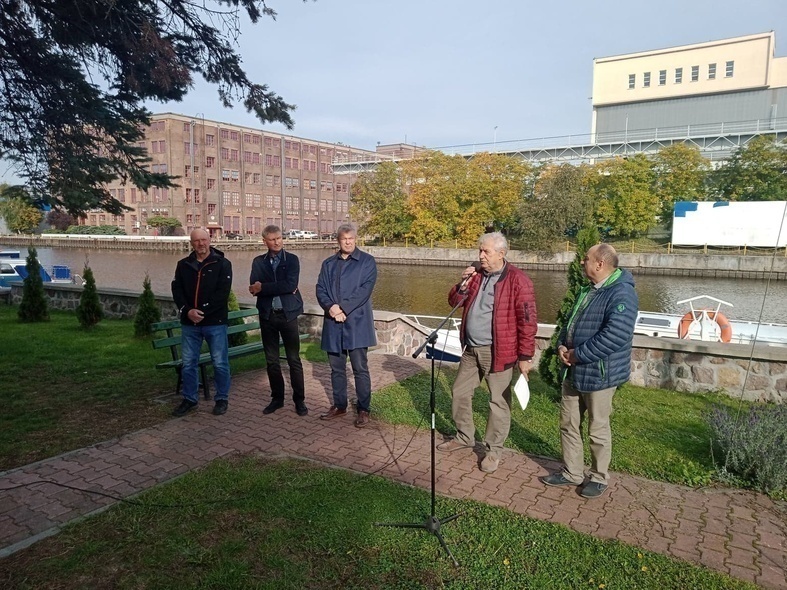 Elbląg, Bandera opuszczona, sezon zakończony Elbląg, Bandera opuszczona, sezon zakończony
