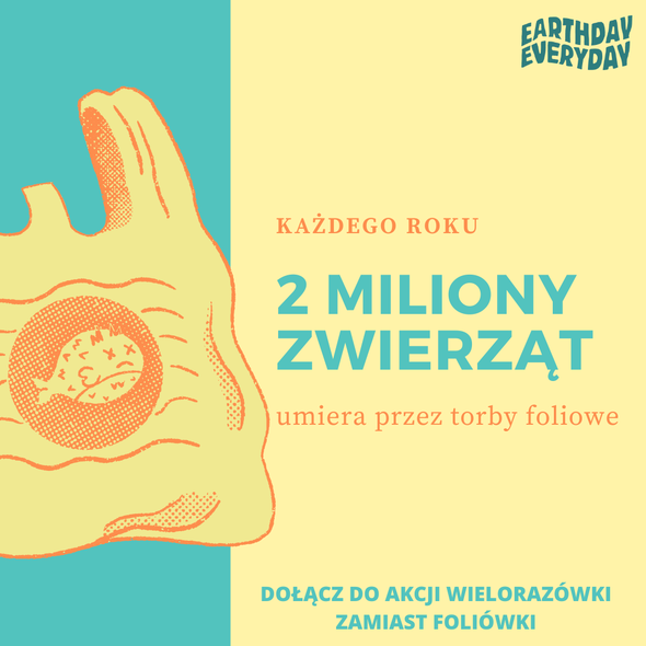 Elbląg, Graf. Earth Day Everyday Elbląg, Graf. Earth Day Everyday