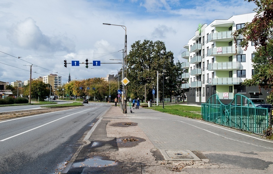 Elbląg, Tu ma powstać wlot z ul. Związku Kaszczurczego w Grunwaldzką