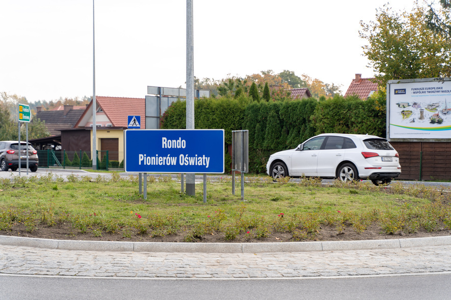 Elbląg, Nazwa ronda już odsłonięta Elbląg, Nazwa ronda już odsłonięta