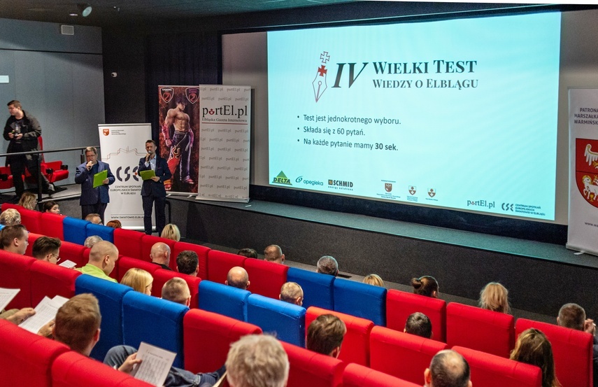 Elbląg, IV Wielki Test Wiedzy o Elblągu. Tegorocznym mistrzem został Marek Kamm Elbląg, IV Wielki Test Wiedzy o Elblągu. Tegorocznym mistrzem został Marek Kamm