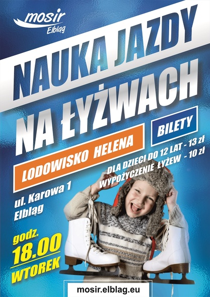 Elbląg, Nauczymy dzieci jeździć na łyżwach Elbląg, Nauczymy dzieci jeździć na łyżwach