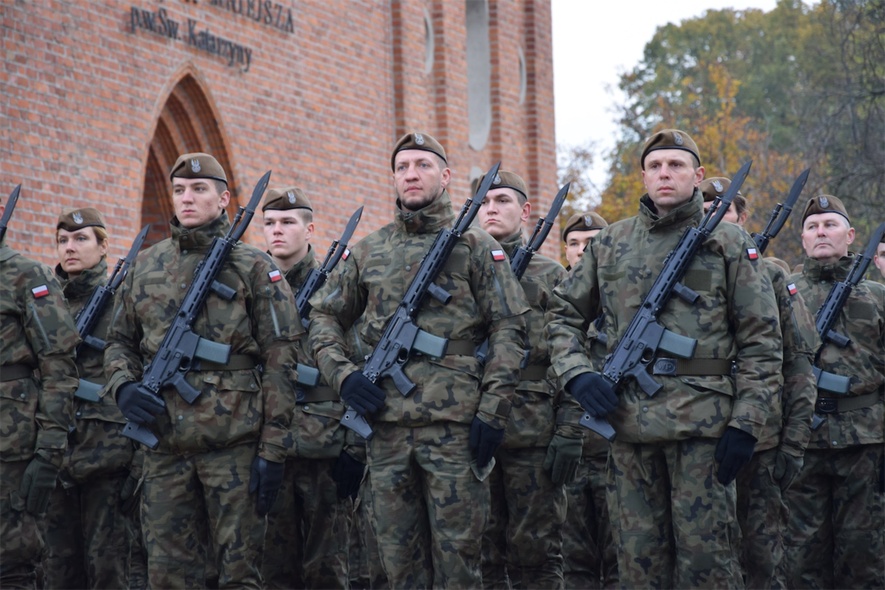 Elbląg, Po przysiędze Wojsk Obrony Terytorialnej Elbląg, Po przysiędze Wojsk Obrony Terytorialnej