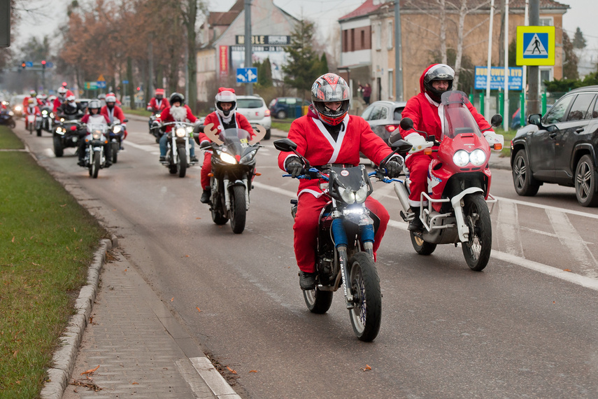 Elbląg, Zeszłoroczny przejazd Motomikołajów,