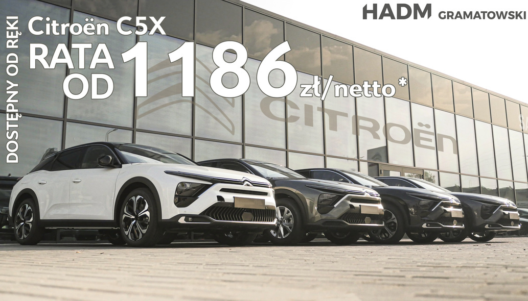 Citroën C5 - Najbardziej komfortowa limuzyna dostępna od ręki! Citroën C5 - Najbardziej komfortowa limuzyna dostępna od ręki!