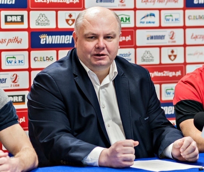 Elbląg, Paweł Guminiak, prezes Olimpii Elbląg Elbląg, Paweł Guminiak, prezes Olimpii Elbląg
