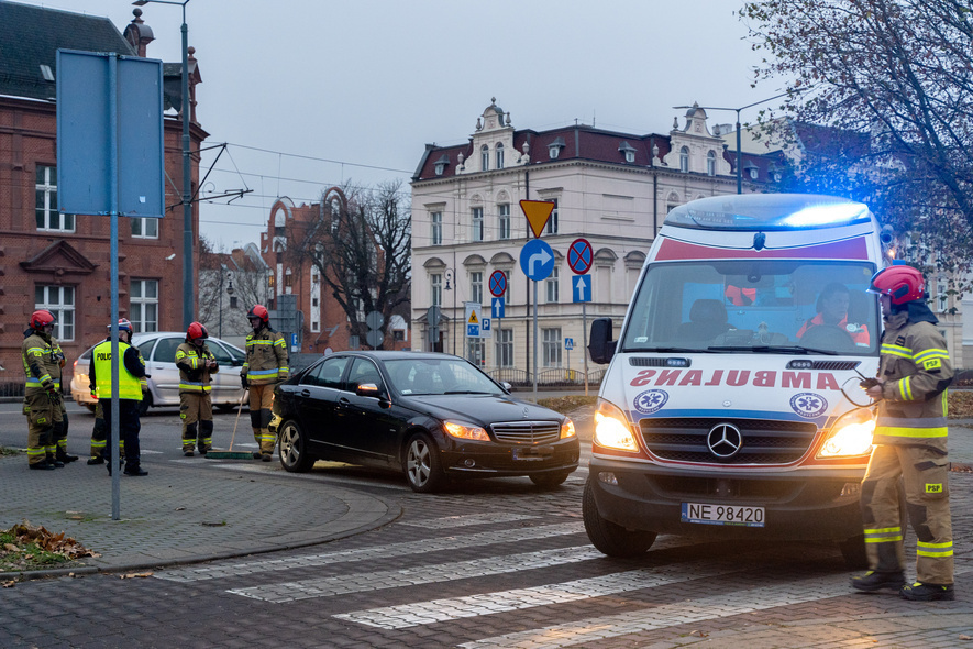Elbląg, Kolizja na Pocztowej Elbląg, Kolizja na Pocztowej