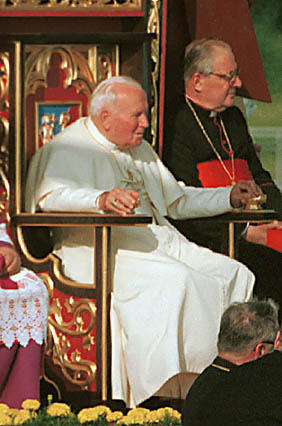 Elbląg, Papież - Słowianin. Jan Paweł II podczas wizyty w Elblągu