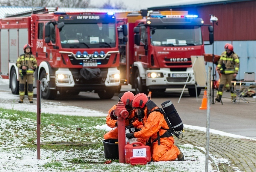 Elbląg, Ćwiczenia na terenie EPWiK,