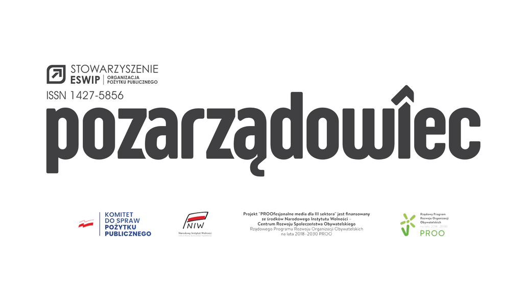 Pozarządowiec - nie tylko dla społeczników Pozarządowiec - nie tylko dla społeczników