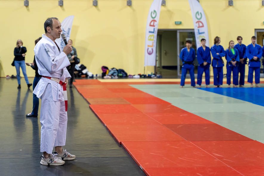 Elbląg, Waldemar Legień jest gościem elbląskiego judo campu