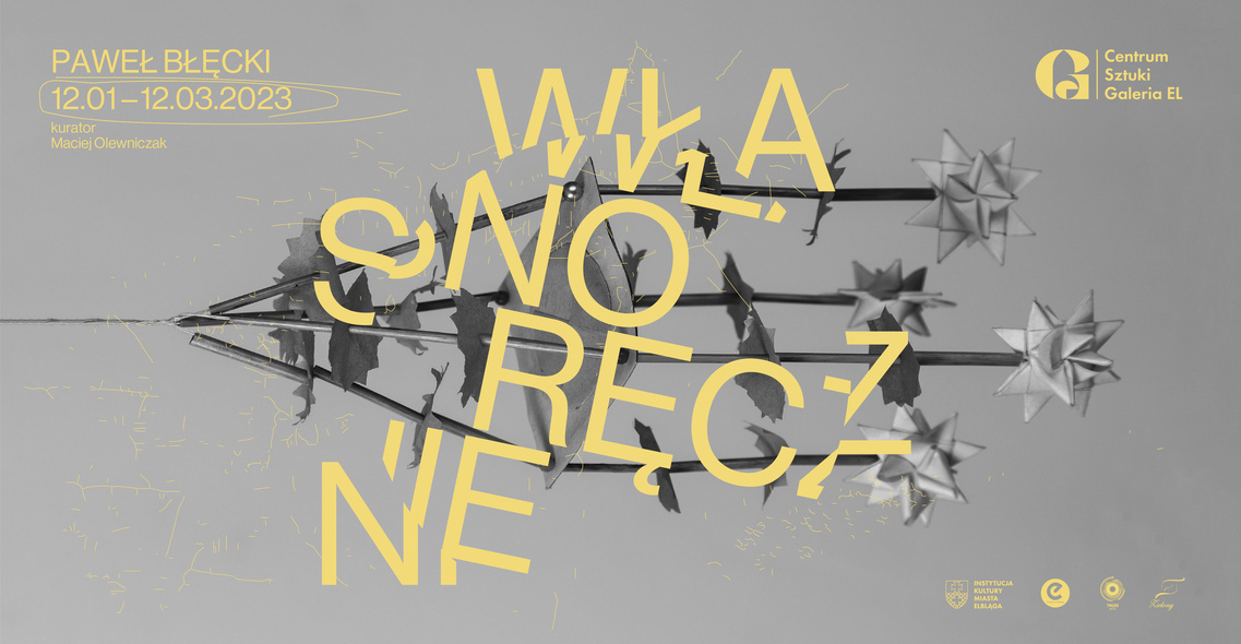 Elbląg, "Własnoręcznie" - wystawa Pawła Bęckiego w Galerii EL Elbląg, "Własnoręcznie" - wystawa Pawła Bęckiego w Galerii EL