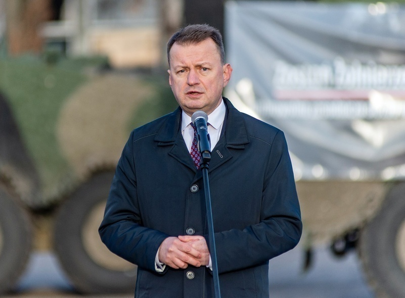 Elbląg, Mariusz Błaszczak w Elblągu: „Nasycamy wojskiem polskim wschodnią część naszego kraju” Elbląg, Mariusz Błaszczak w Elblągu: „Nasycamy wojskiem polskim wschodnią część naszego kraju”