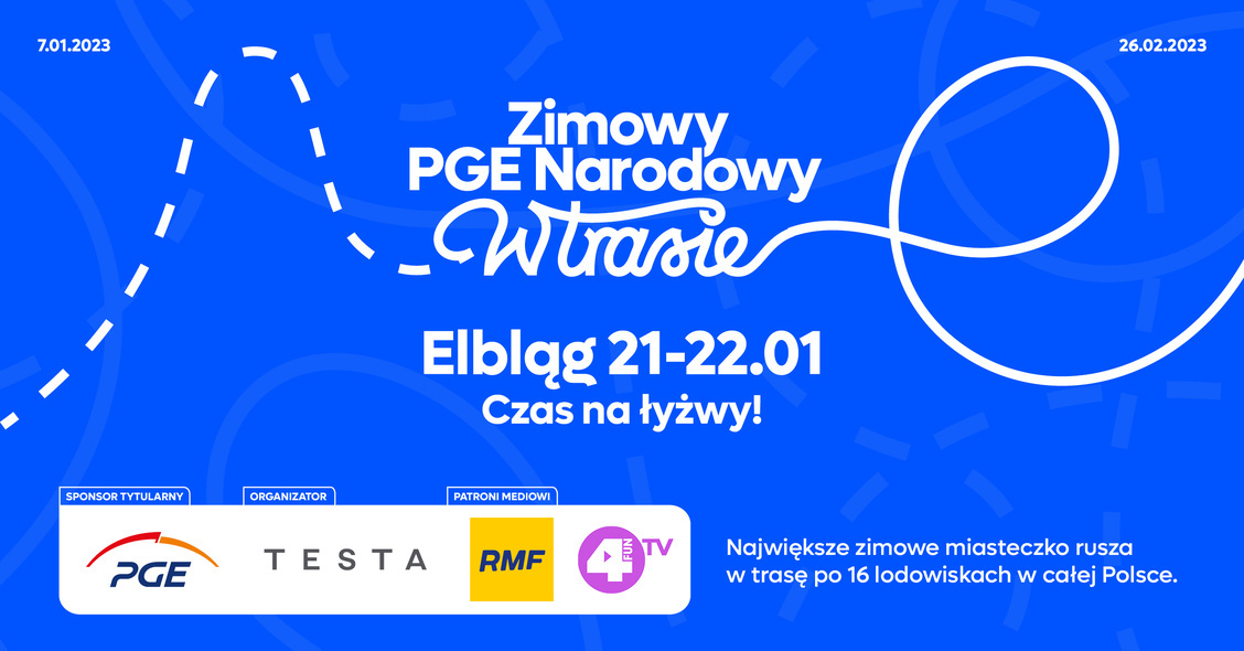 Elbląg, Największe zimowe miasteczko zawita na lodowisko Helena!