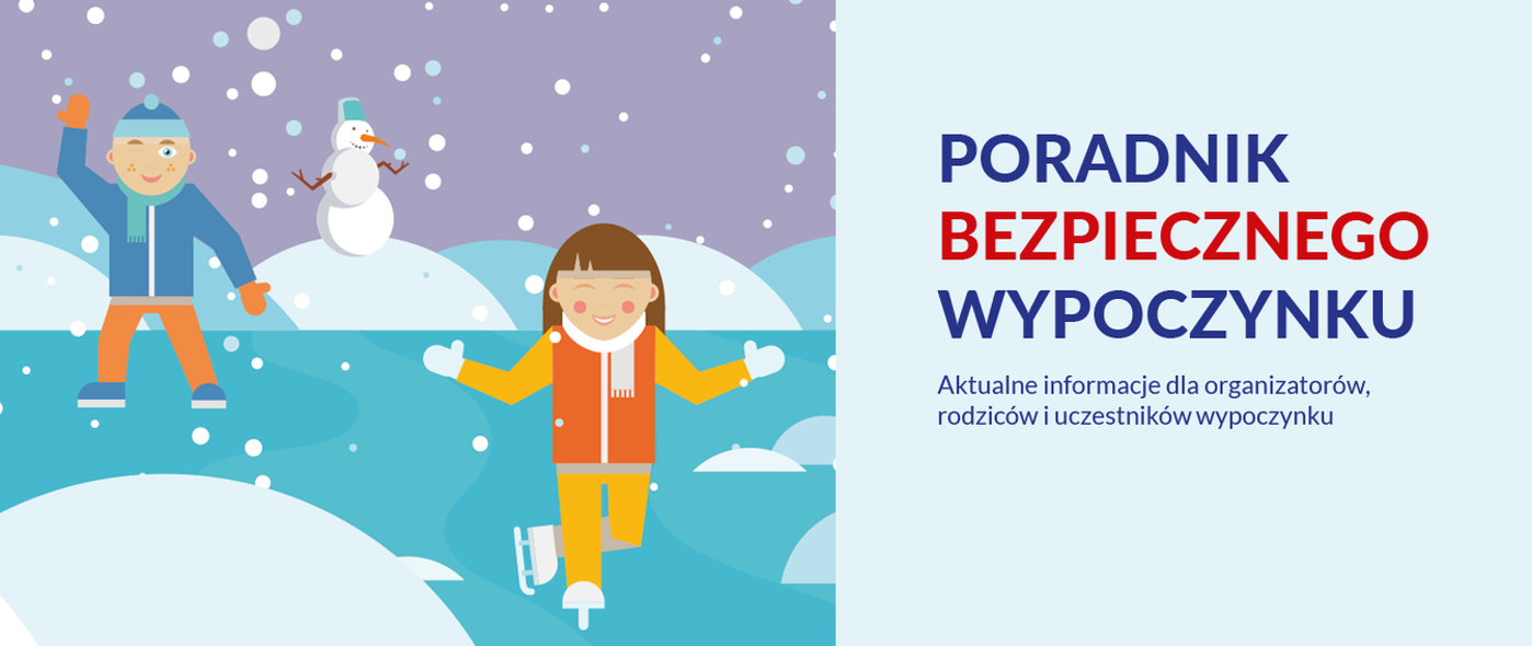 Elbląg, Poradnik bezpiecznego wypoczynku podczas ferii zimowych