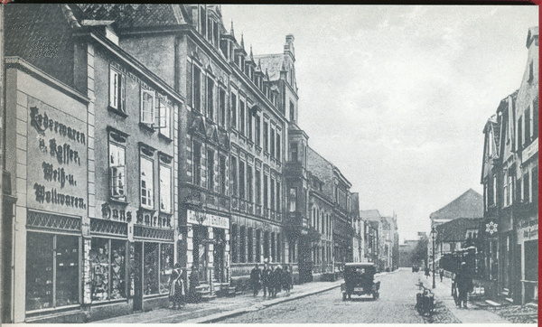Elbląg, Ul. Janowska (Herrenstrasse) przed wojną