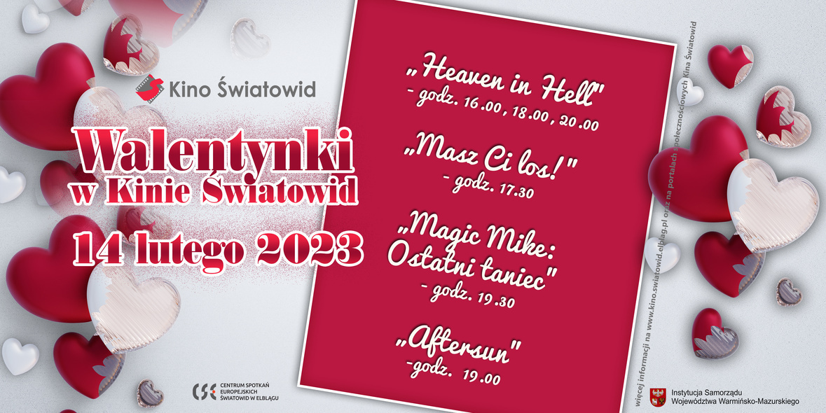 Elbląg, Walentynki w Kinie Światowid Elbląg, Walentynki w Kinie Światowid