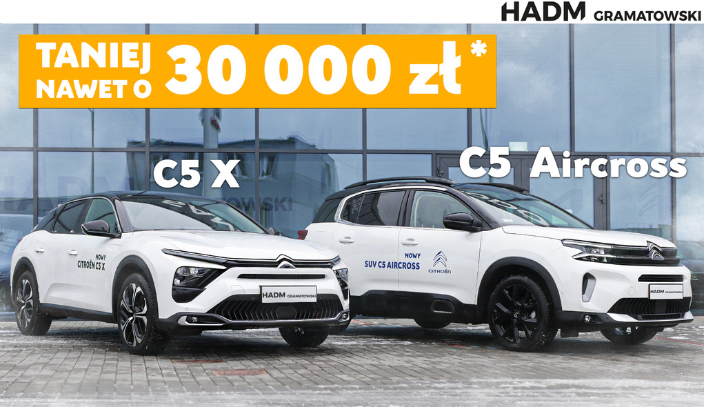 Wjedź do strefy ZËN! Citroën C5 taniej nawet o 30 tys. zł*