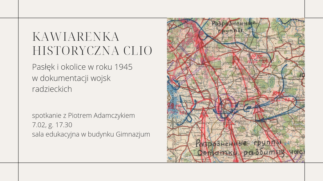 Elbląg, O losach Pasłęka w 1945 roku. Spotkanie w muzeum z Piotrem Adamczykiem Elbląg, O losach Pasłęka w 1945 roku. Spotkanie w muzeum z Piotrem Adamczykiem