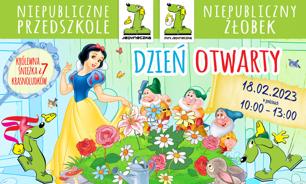 Dzień Otwarty w Przedszkolu i Żłobku Jedyneczka! Dzień Otwarty w Przedszkolu i Żłobku Jedyneczka!