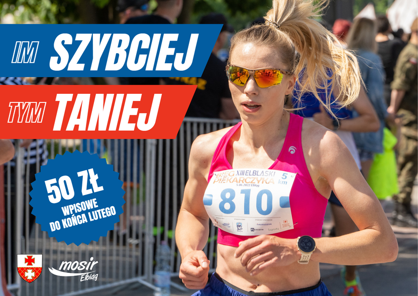 Elbląg, Bieg Piekarczyka - ostatni tydzień promocji Elbląg, Bieg Piekarczyka - ostatni tydzień promocji