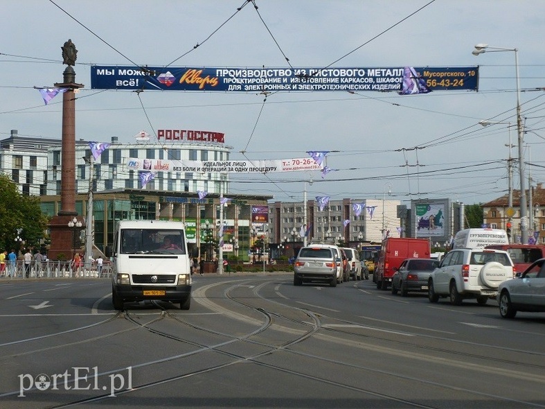 Elbląg, Centrum Kaliningradu