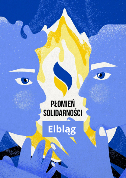 Elbląg, Zapalmy w Elblągu płomień solidarności z Ukrainą!