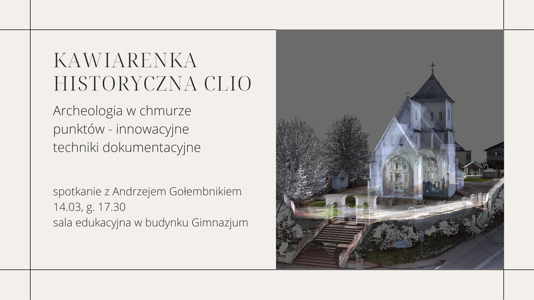 Elbląg, Archeologia w chmurze punktów. O innowacyjnych technikach badań na spotkaniu w muzeum Elbląg, Archeologia w chmurze punktów. O innowacyjnych technikach badań na spotkaniu w muzeum