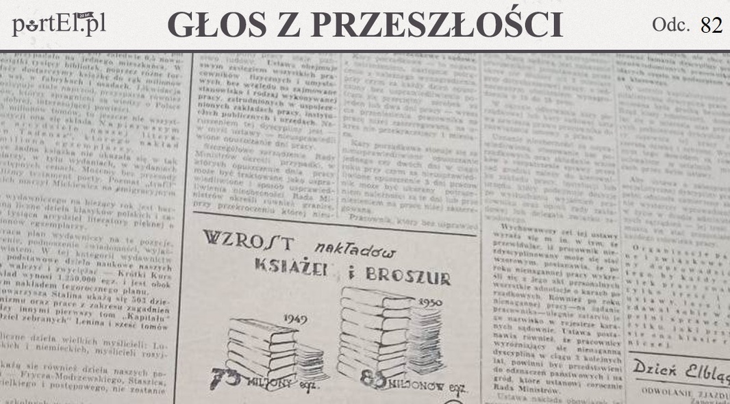Elbląg, Głos Wybrzeża nr 111, 1950 r. Elbląg, Głos Wybrzeża nr 111, 1950 r.