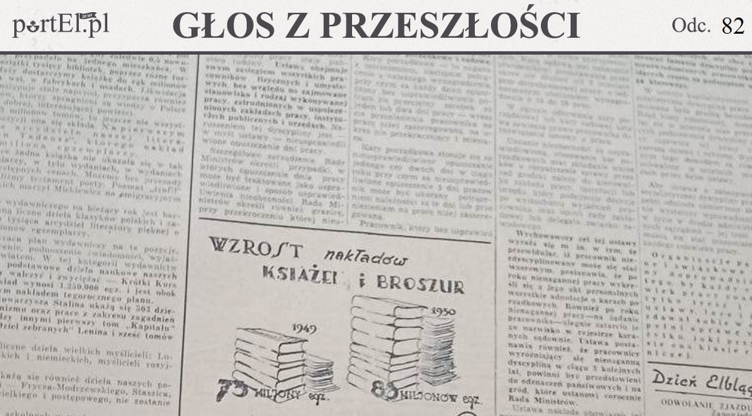 Elbląg, Głos Wybrzeża nr 111, 1950 r.