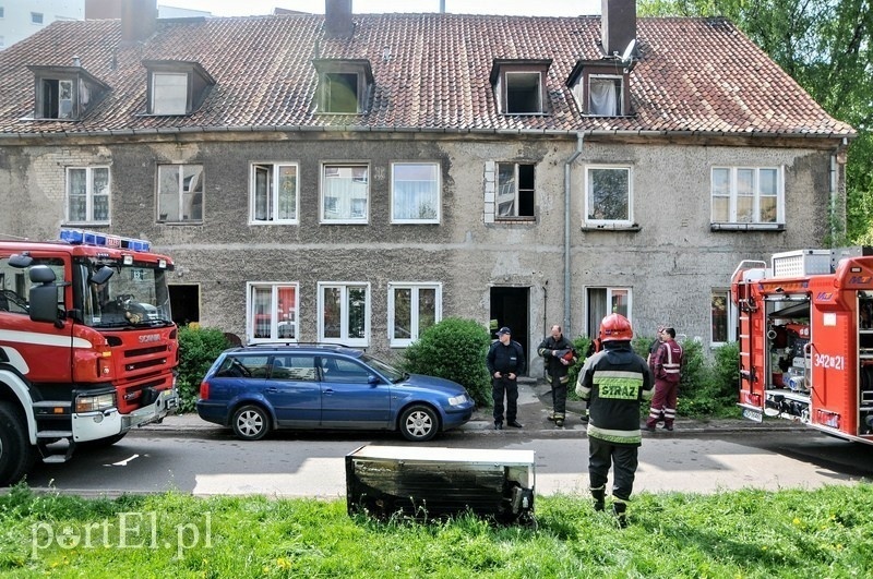 Elbląg, Na Kasprzaka 13 często był wzywane służby, m.in. do pożarów