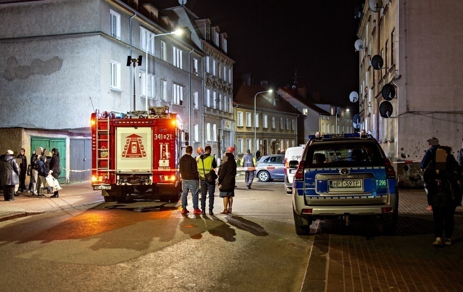 Elbląg, Akcja służb na Fabrycznej Elbląg, Akcja służb na Fabrycznej