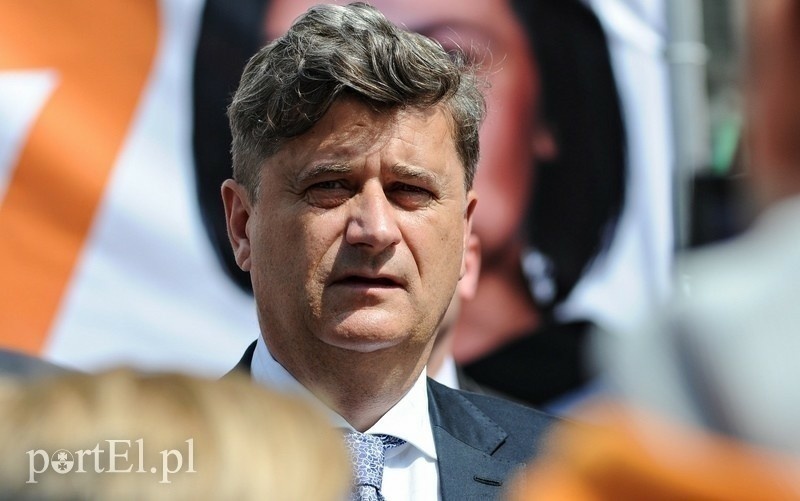 Elbląg, Janusz Palikot podczas wizyty w Elblągu w 2014. Elbląg, Janusz Palikot podczas wizyty w Elblągu w 2014.