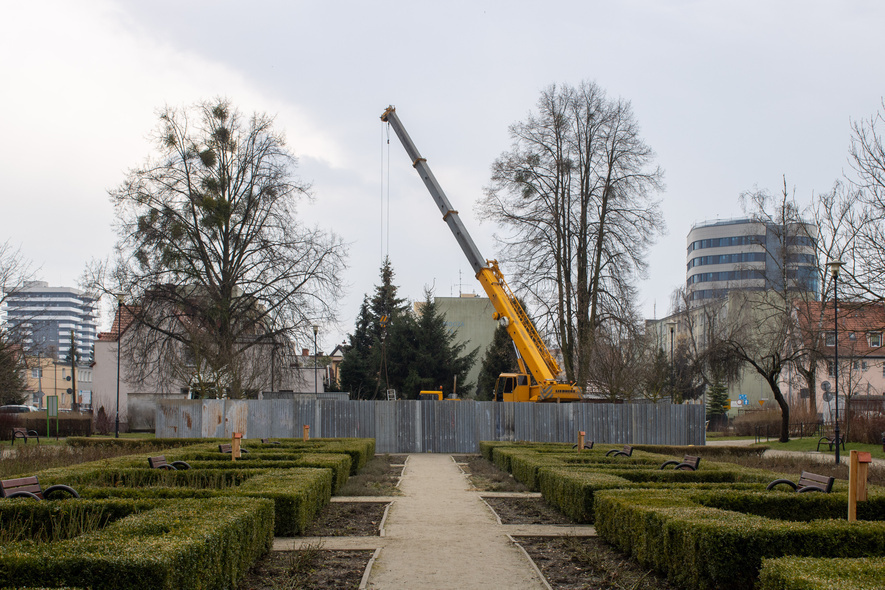 Elbląg, Ogród Różany zaczyna przemiany Elbląg, Ogród Różany zaczyna przemiany