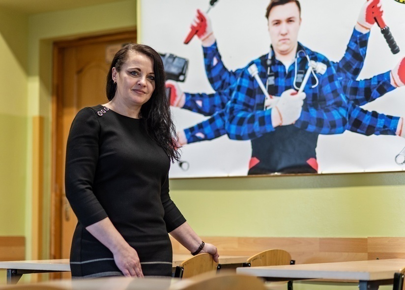 Elbląg, Agnieszka Hauer, nauczycielka przedmiotów zawodowych w ZSZ nr 1 Elbląg, Agnieszka Hauer, nauczycielka przedmiotów zawodowych w ZSZ nr 1