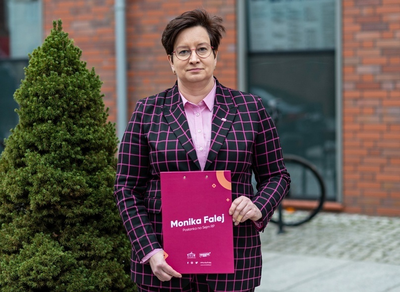 Elbląg, Monika Falej, posłanka Lewicy Elbląg, Monika Falej, posłanka Lewicy