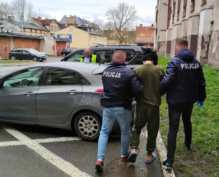 Elbląg, Zatrzymany 28-latek, Elbląg, Zatrzymany 28-latek,