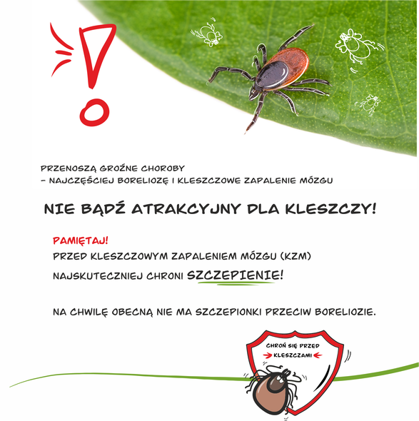 Elbląg, Nie bądź atrakcyjny dla kleszczy!