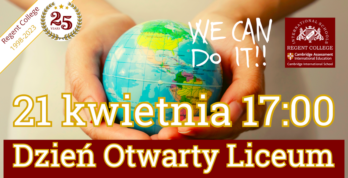 Dzień otwarty w Międzynarodowym Liceum Regent w Elblągu! Dzień otwarty w Międzynarodowym Liceum Regent w Elblągu!