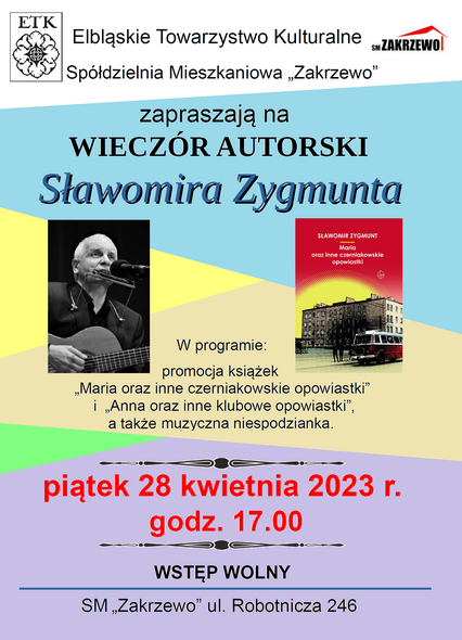 Elbląg, Spotkanie ze Sławomirem Zygmuntem Elbląg, Spotkanie ze Sławomirem Zygmuntem