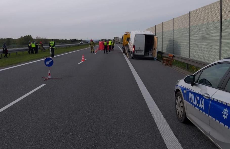Elbląg, Potrącenie ze skutkiem śmiertelnym na S7 Elbląg, Potrącenie ze skutkiem śmiertelnym na S7
