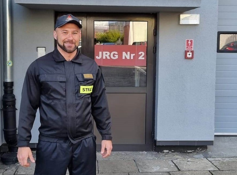 Elbląg, Wojciech Załuski: Jestem ratownikiem od ratowniczej roboty Elbląg, Wojciech Załuski: Jestem ratownikiem od ratowniczej roboty